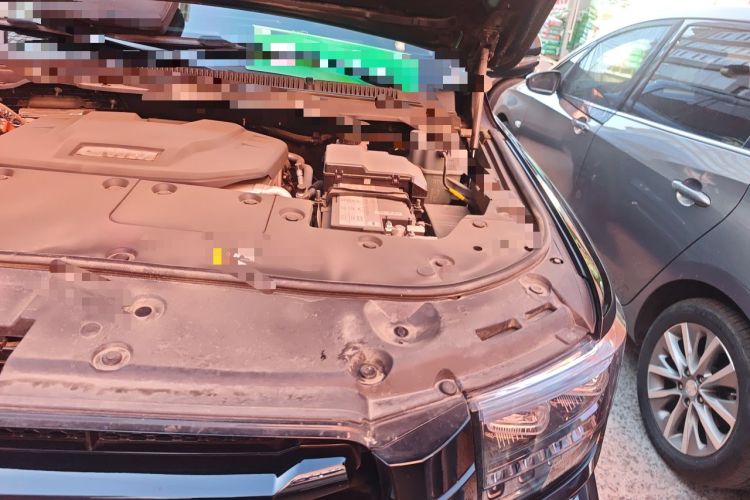 Used Tank 500 New Energy 2024 Hi4-T Black Warrior Edition Engine Bay Left