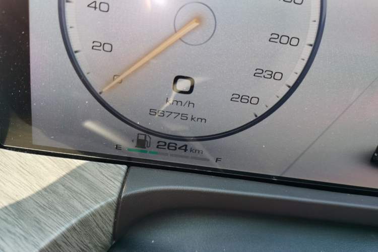 Used Tank 500 New Energy 2024 Hi4-T Odometer Close Up