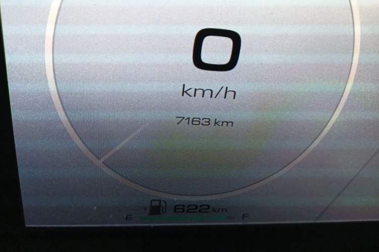 Used Tank 500 New Energy 2024 Hi4-T Odometer Close Up