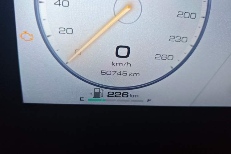 Used Tank 500 New Energy 2024 Hi4-T Black Warrior Edition Odometer Close Up