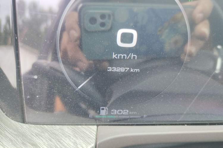 Used Tank 500 New Energy 2024 Hi4-T Odometer Close Up