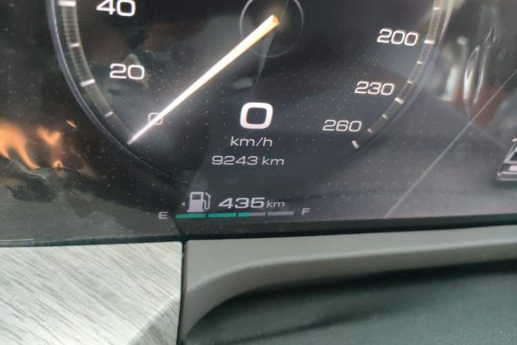 Used Tank 500 New Energy 2024 Hi4-T Odometer Close Up