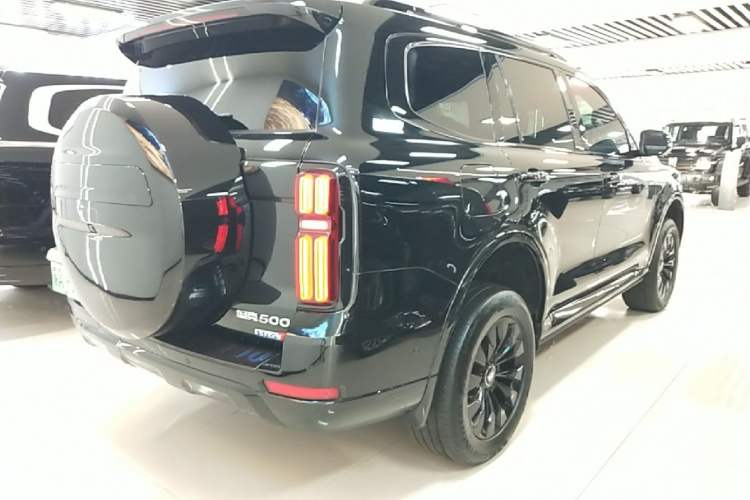 Used Tank 500 New Energy 2024 Hi4-T Black Warrior Edition Rear Right 45 Deg
