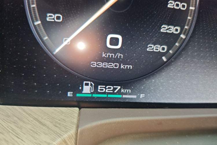 Used Tank 500 New Energy 2024 Hi4-T Odometer Close Up