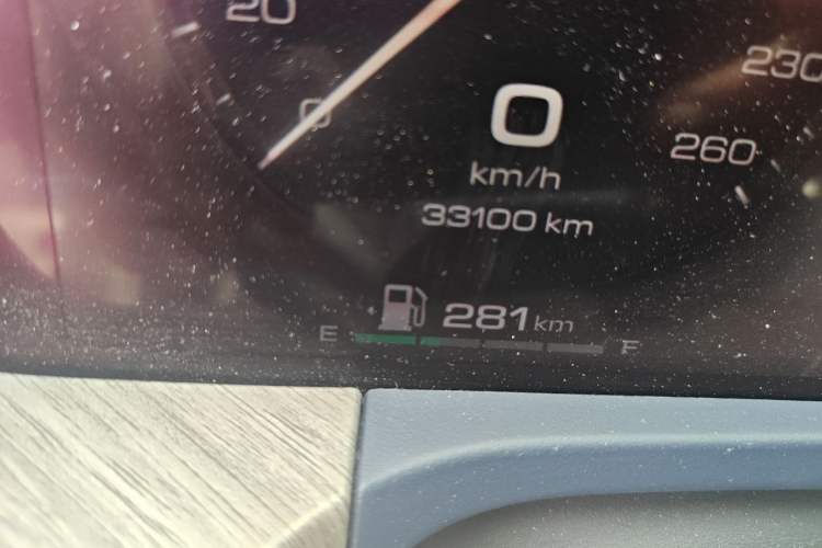 Used Tank 500 New Energy 2024 Hi4-T Odometer Close Up