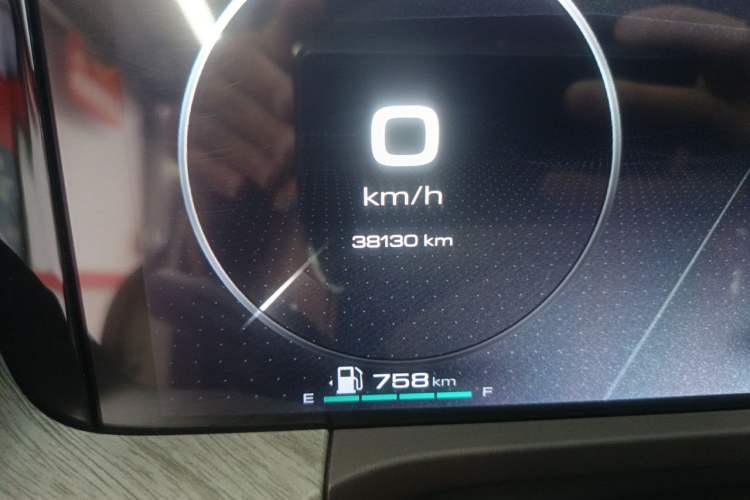 Used Tank 500 New Energy 2024 Hi4-T Odometer Close Up