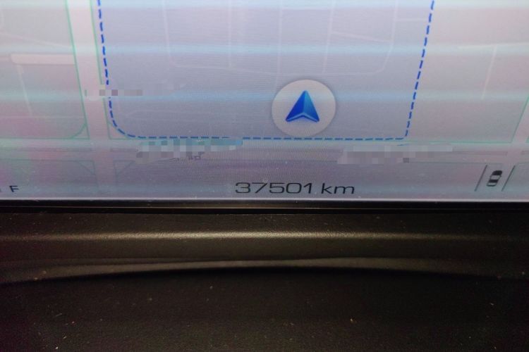 Used Tank 500 New Energy 2024 Hi4-T Odometer Close Up