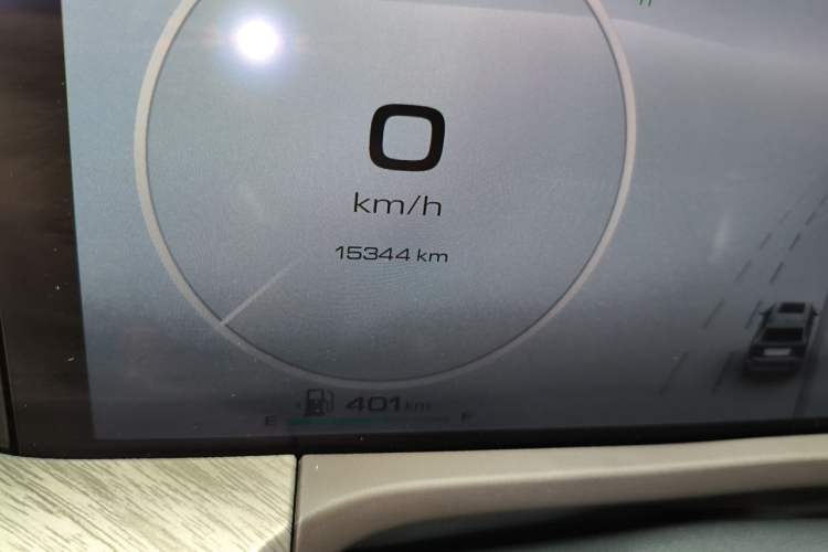 Used Tank 500 New Energy 2024 Hi4-T Odometer Close Up