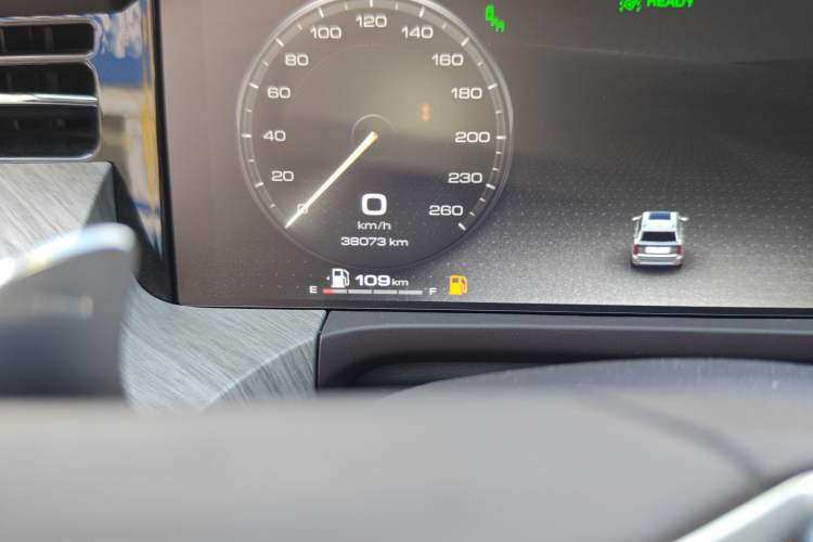 Used Tank 500 New Energy 2024 Hi4-T Odometer Close Up