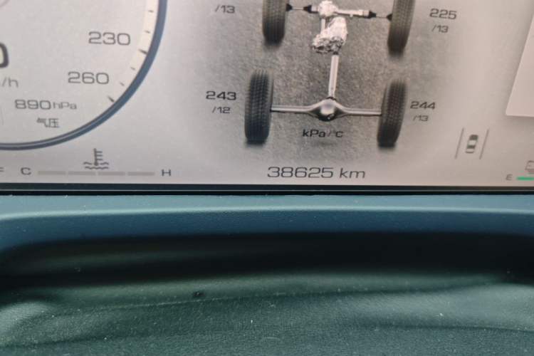 Used Tank 500 New Energy 2024 Hi4-T Odometer Close Up