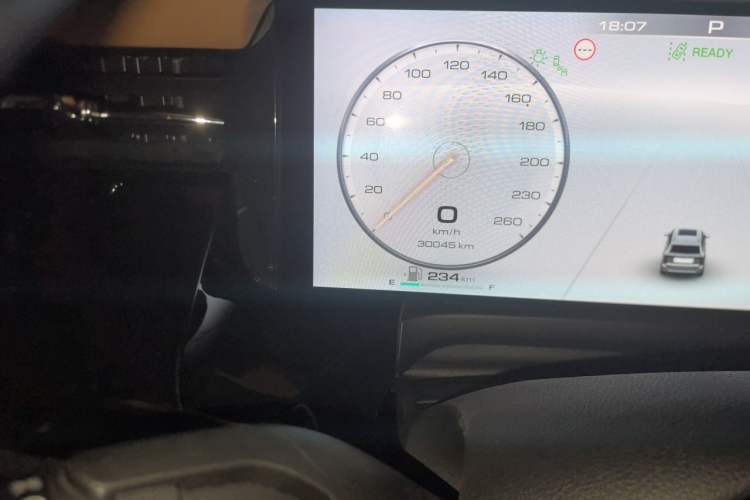 Used Tank 500 New Energy 2024 Hi4-T Odometer Close Up