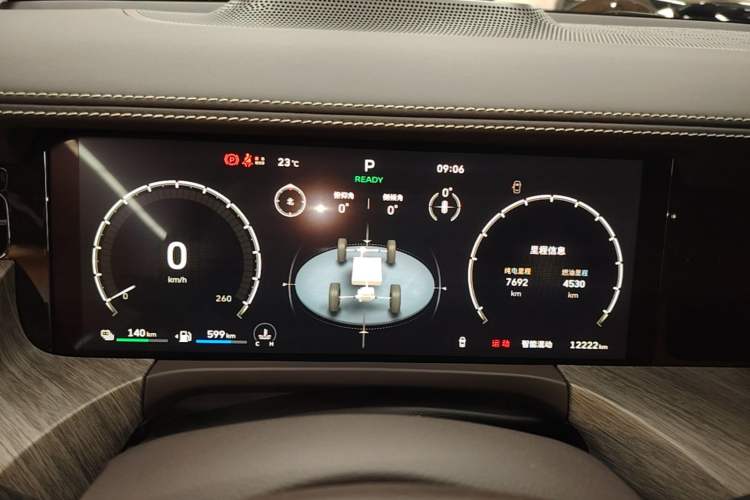 Used Tank 500 New Energy 2025 Hi4-Z Instrument Cluster