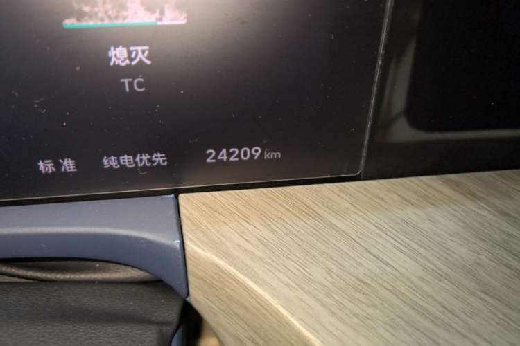 Used Tank 500 New Energy 2025 Hi4-Z Odometer Close Up
