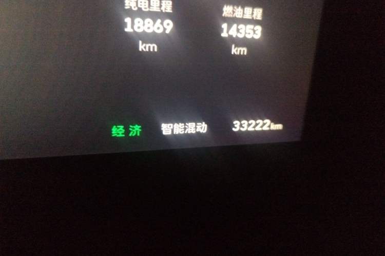 Used Tank 500 New Energy 2025 Hi4-Z Odometer Close Up
