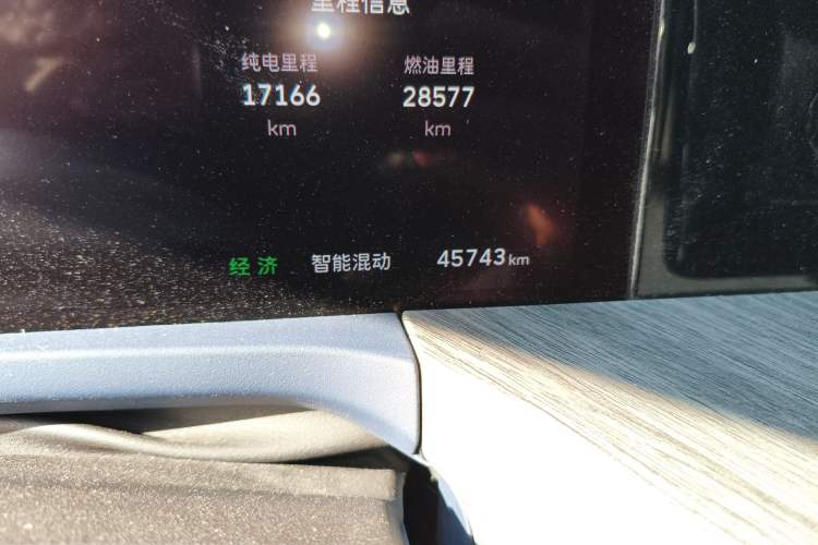 Used Tank 500 New Energy 2025 Hi4-Z Odometer Close Up