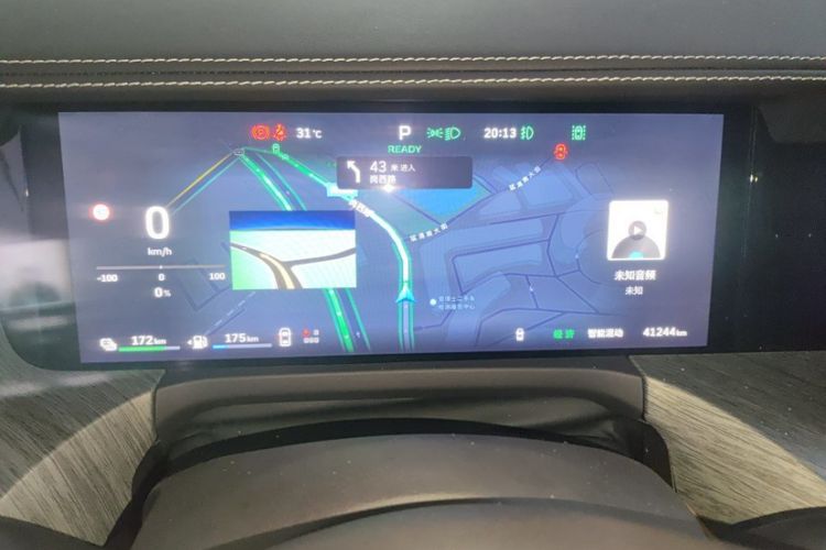 Used Tank 500 New Energy 2025 Hi4-Z Odometer Close Up