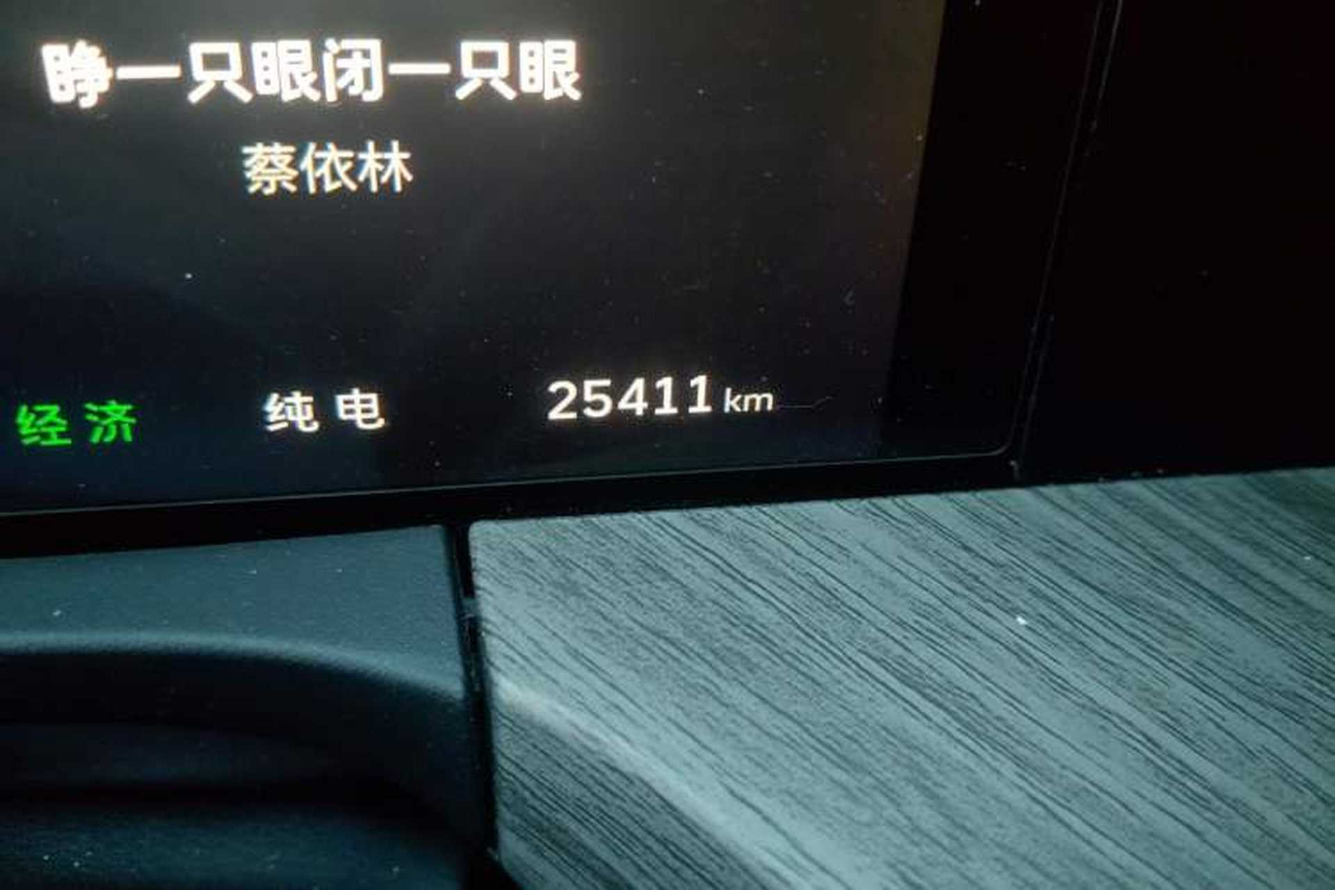 Used Tank 500 New Energy 2025 Hi4-Z Odometer Close Up