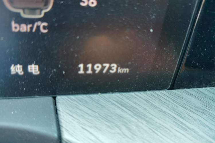 Used Tank 500 New Energy 2025 Hi4-Z Odometer Close Up