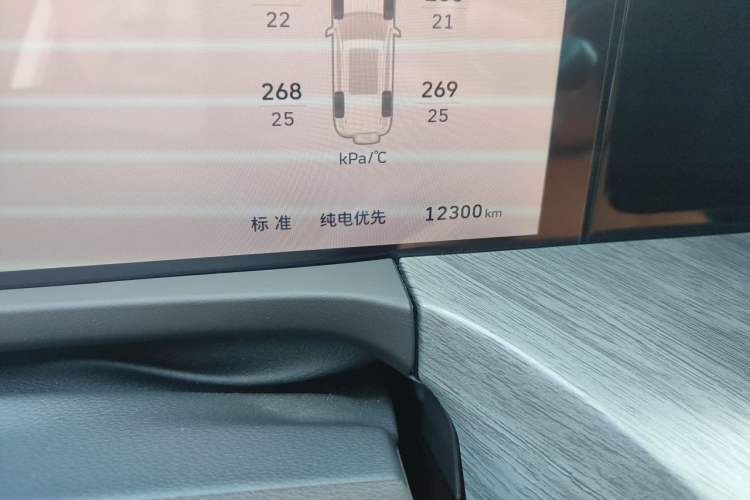 Used Tank 500 New Energy 2025 Hi4-Z Odometer Close Up