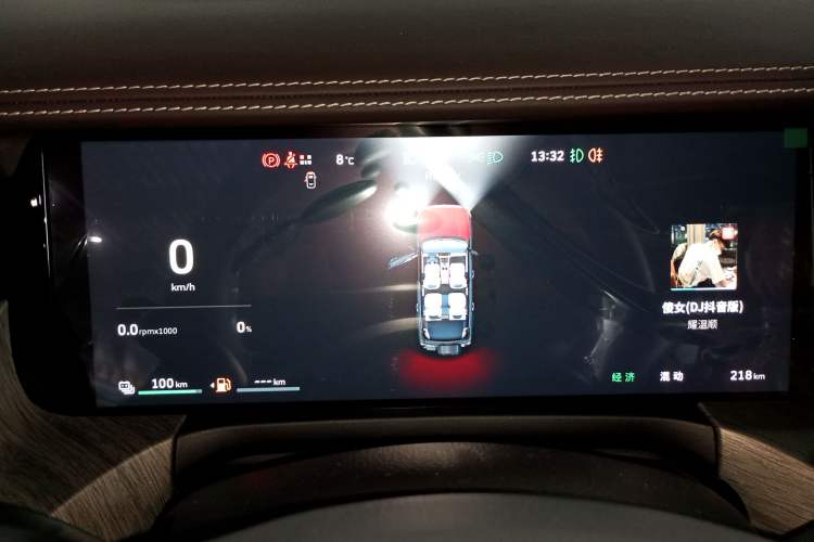 Used Tank 500 New Energy 2026 Model—Hi4-T Smart Enjoyment Version Instrument Cluster