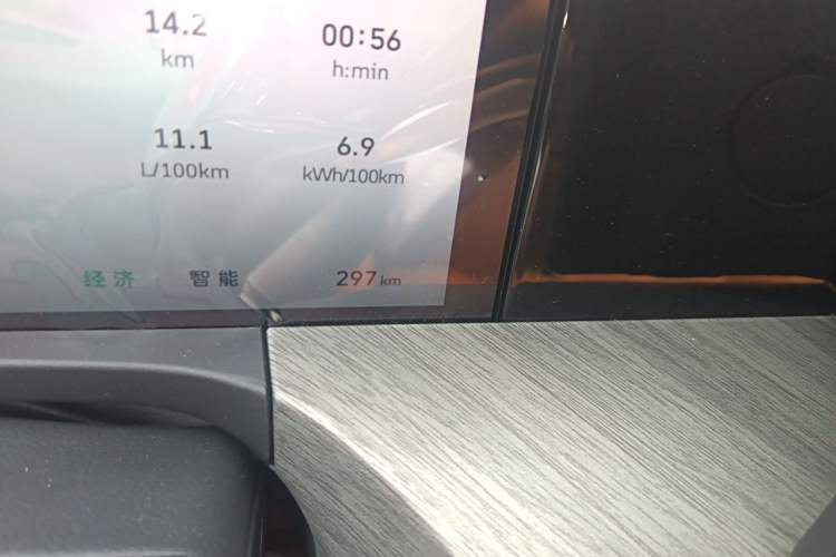 Used Tank 500 New Energy 2026 Model—Hi4-T Smart Enjoyment Version Odometer Close Up