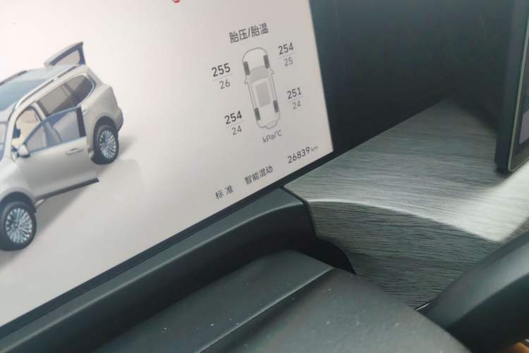 Used Tank 500 New Energy 2026 Model—Hi4-Z Smart Enjoyment Version Odometer Close Up