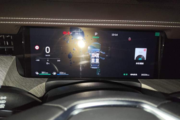 Used Tank 500 New Energy 2026 Model—Hi4-Z Smart Enjoyment Version Instrument Cluster