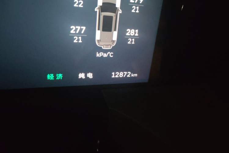 Used Tank 500 New Energy 2026 Model—Hi4-T Smart Enjoyment Version Odometer Close Up