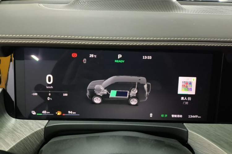 Used Tank 500 New Energy 2026 Model—Hi4-Z Smart Enjoyment Version Instrument Cluster