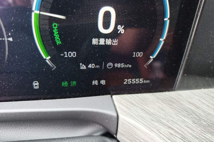 Used Tank 500 New Energy 2026 Model—Hi4-Z Smart Enjoyment Version Odometer Close Up