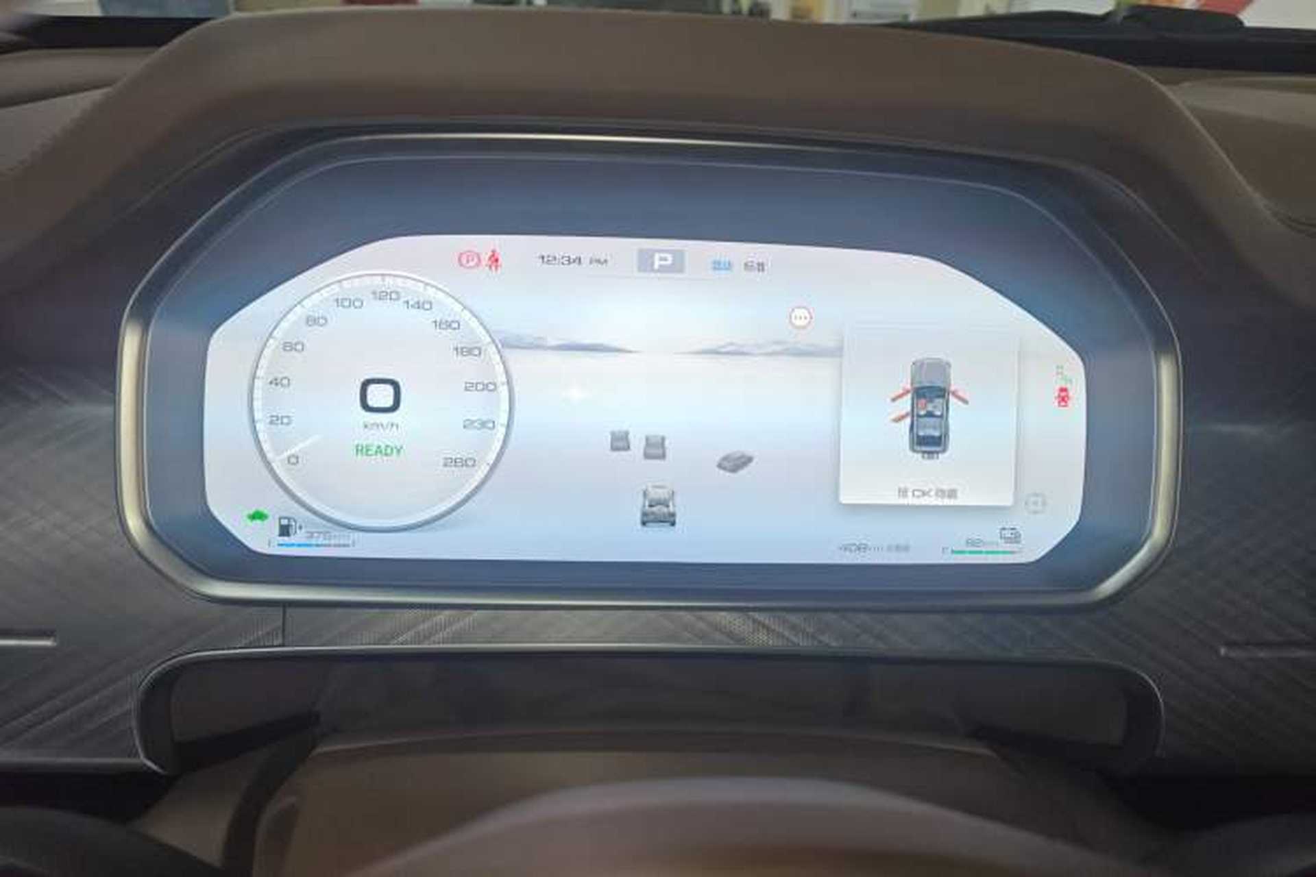 Used Tank 700 New Energy 2024 Hi4-T Extreme Edition Instrument Cluster