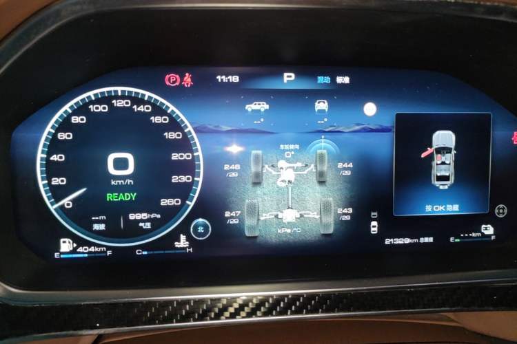 Used Tank 700 New Energy 2024 Hi4-T Extreme Edition Instrument Cluster