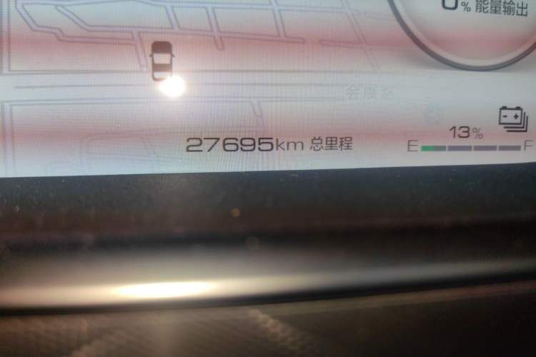 Used Tank 700 New Energy 2024 Hi4-T Extreme Edition Odometer Close Up