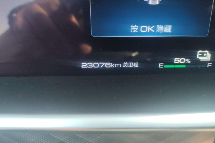 Used Tank 700 New Energy 2024 Hi4-T Extreme Edition Odometer Close Up