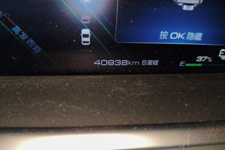Used Tank 700 New Energy 2024 Hi4-T Extreme Edition Odometer Close Up