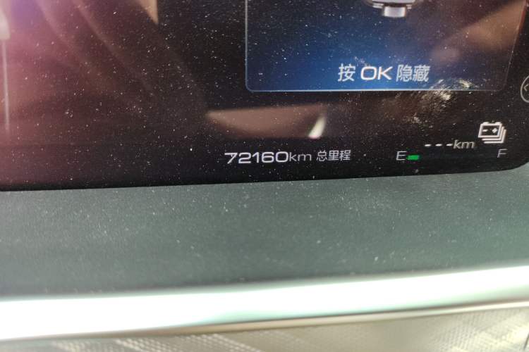 Used Tank 700 New Energy 2024 Hi4-T Extreme Edition Odometer Close Up