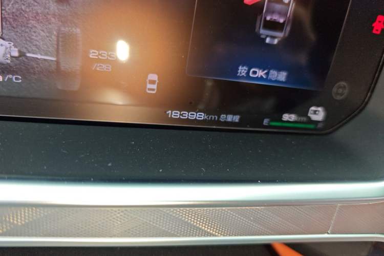 Used Tank 700 New Energy 2024 Hi4-T Ultimate Edition Odometer Close Up