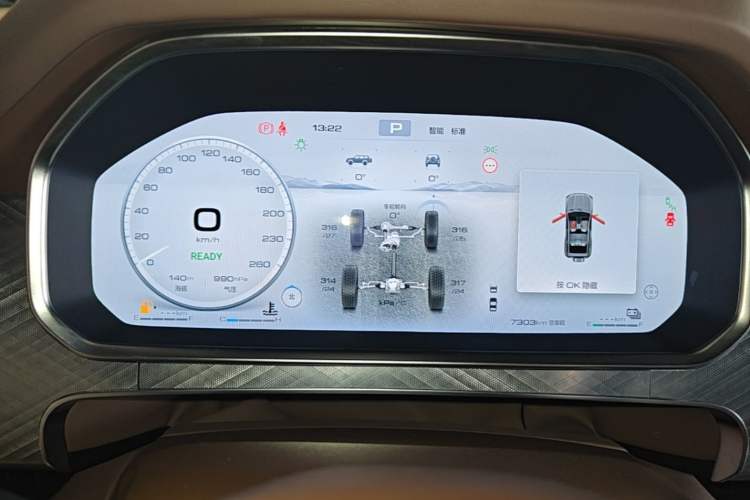 Used Tank 700 New Energy 2024 Hi4-T Extreme Edition Instrument Cluster