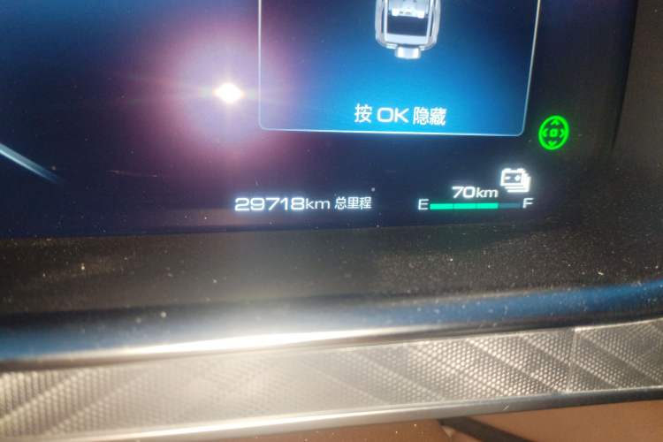 Used Tank 700 New Energy 2024 Hi4-T Extreme Edition Odometer Close Up