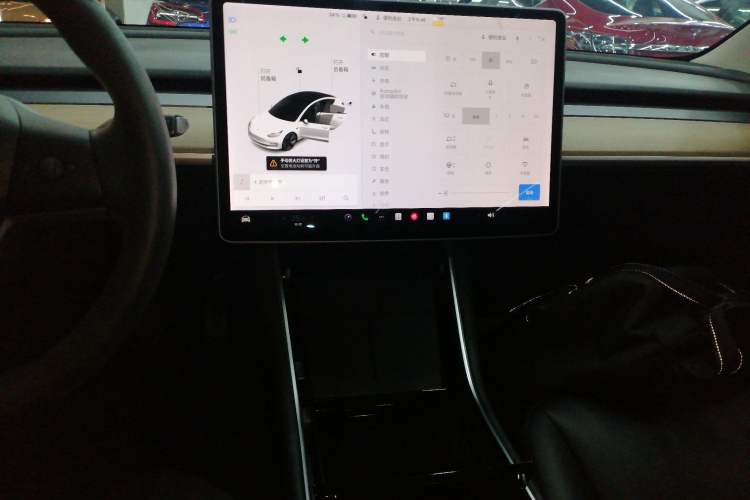 Used Tesla Model 3 2020 Standard Range Rear-Wheel Drive Upgraded Version Audio And AC Panel