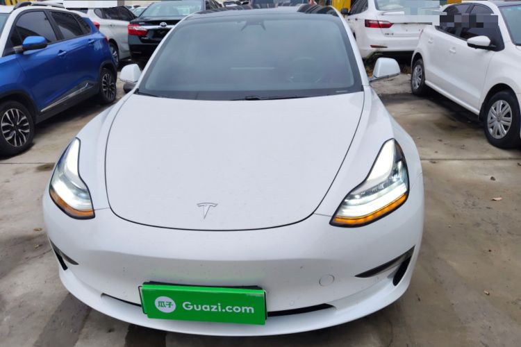 Used Tesla Model 3 2019 Long-Range All-Wheel-Drive Version Front