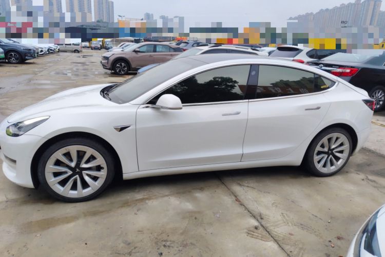 Used Tesla Model 3 2019 Long-Range All-Wheel-Drive Version Left Side