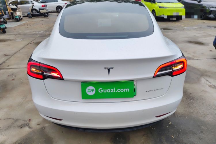 Used Tesla Model 3 2019 Long-Range All-Wheel-Drive Version Rear