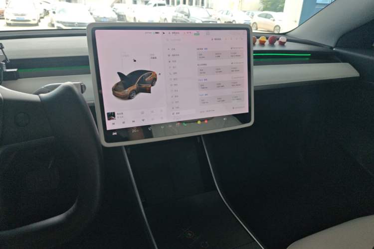 Used Tesla Model 3 2019 Standard Range Rear-Drive Upgraded Version Audio And AC Panel