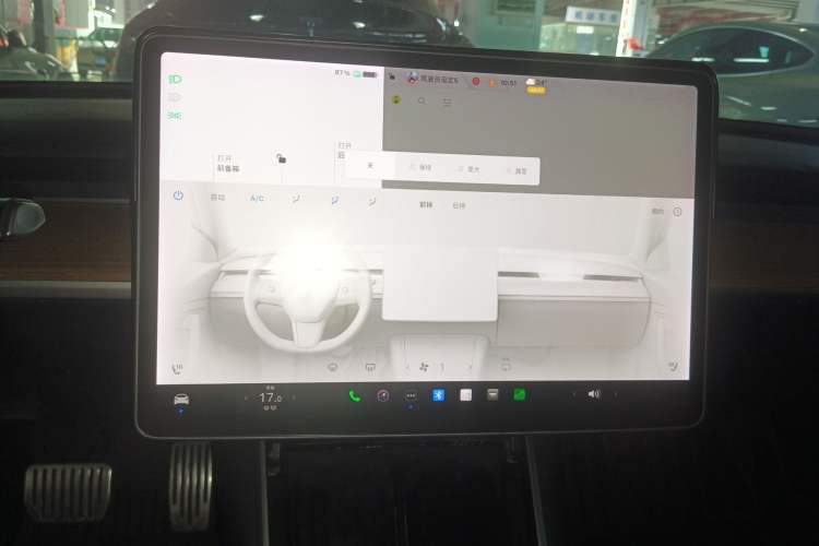 Used Tesla Model 3 2019 Standard Range Rear-Drive Upgraded Version Audio And AC Panel