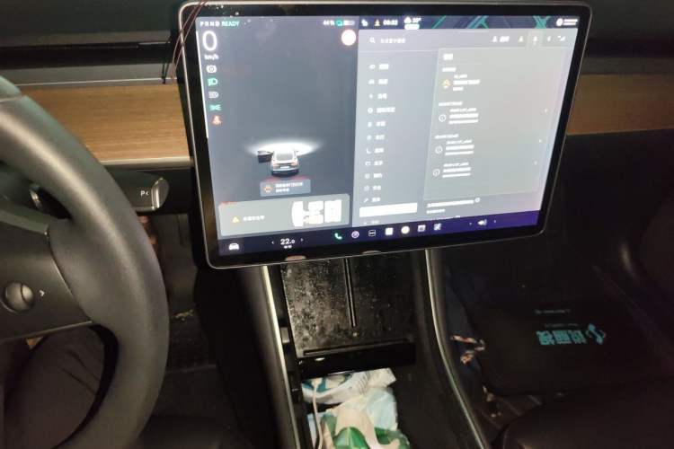 Used Tesla Model 3 2019 Standard Range Rear-Wheel Drive Upgraded Version (60 kWh) Audio And AC Panel