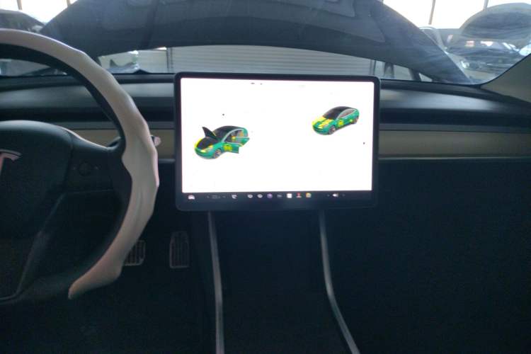 Used Tesla Model 3 2019 Standard Range Rear-Drive Upgraded Version Audio And AC Panel