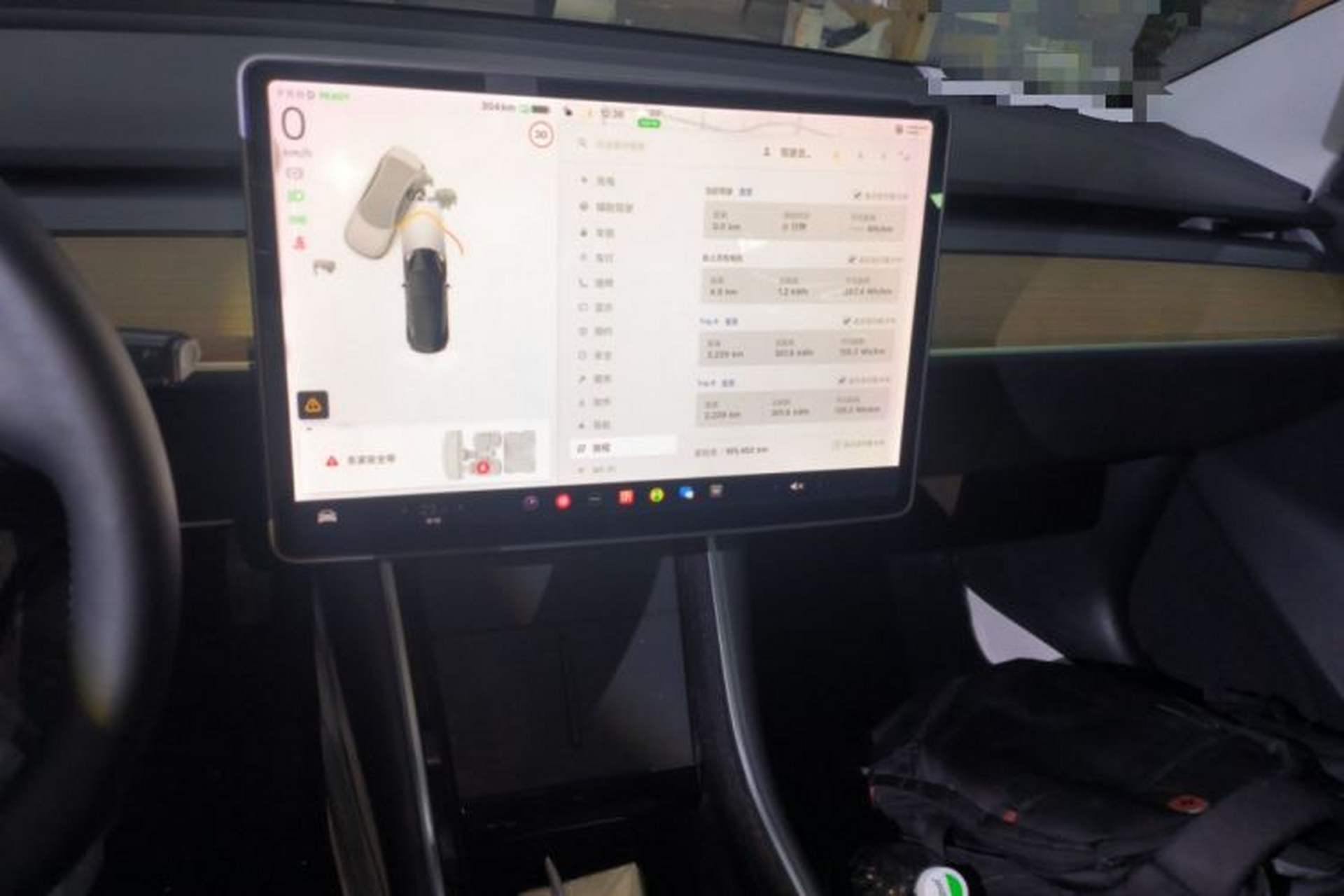 Used Tesla Model 3 2019 Standard Range Rear-Drive Upgraded Version Audio And AC Panel