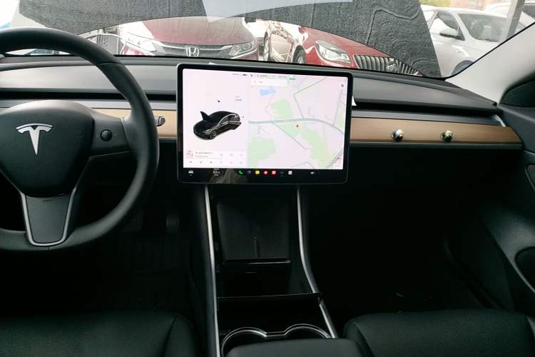 Used Tesla Model 3 2019 Standard Range Rear-Drive Upgraded Version Audio And AC Panel