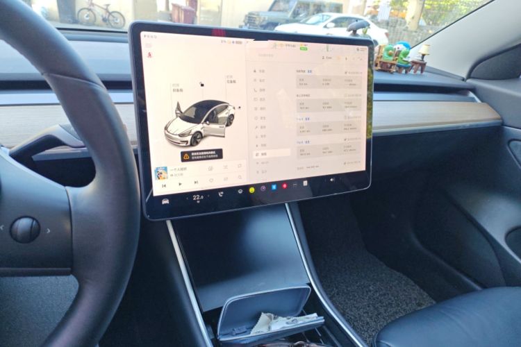 Used Tesla Model 3 2019 Standard Range Rear-Drive Upgraded Version Audio And AC Panel